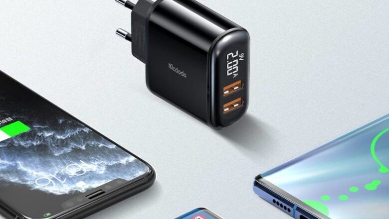 Mcdodo 18W Dual USB hızlı şarj adaptörü