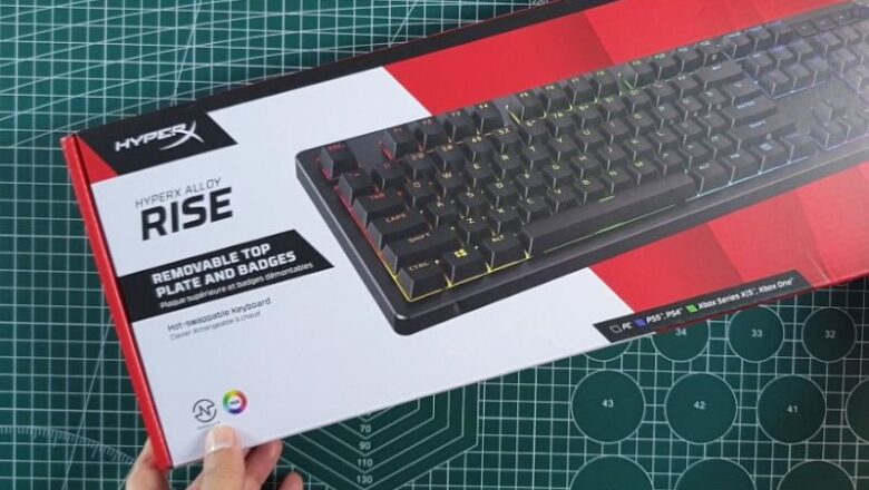 HyperX Alloy Rise mekanik oyun klavyesi kutudan çıkıyor